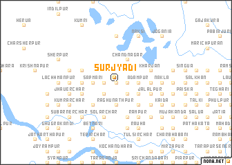 map of Surjyadi