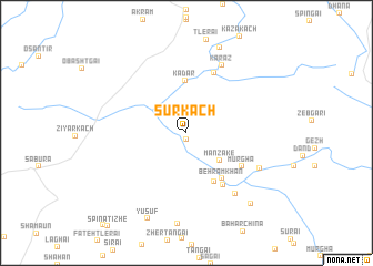 map of Sūr Kach