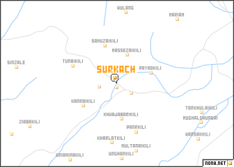 map of Sūr Kach