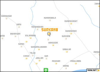 map of Sūr Kamb