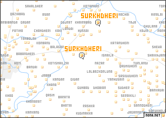 map of Surkh Dheri