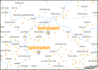 map of Surkh Dheri