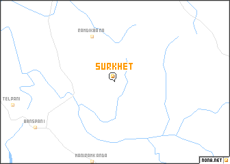 map of Surkhet