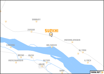 map of Surkhi