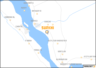 map of Surkhi