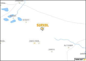 map of Surkolʼ