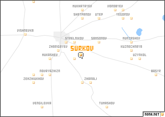 map of Surkov