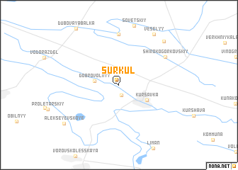 map of Surkul\