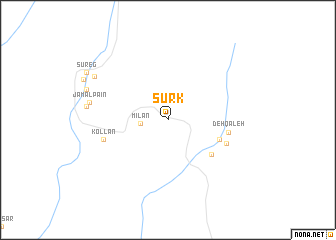 map of Sūrk