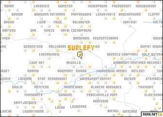 map of Sur le Fy