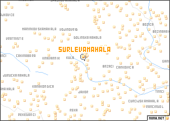 map of Surleva Mahala