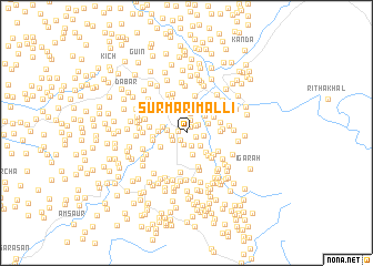 map of Surmāri Malli