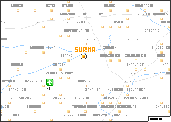 map of Surma