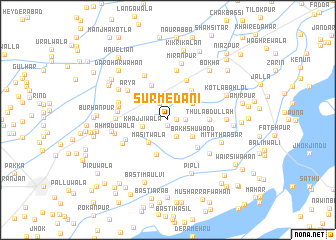 map of Surmedāni