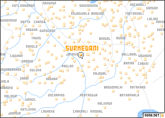 map of Surmedāni