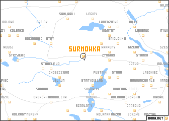 map of Surmówka