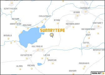 map of Surnay-Tepe