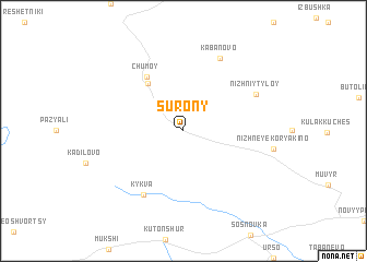 map of Surony
