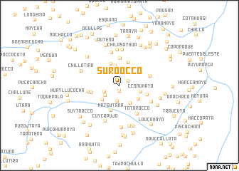 map of Suro Occo