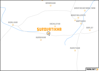 map of Surovatikha