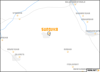 map of Surovka