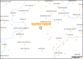 map of Surovtsovo