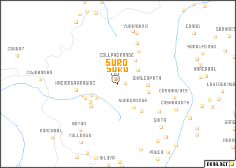 map of Suro