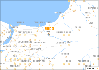 map of Suro