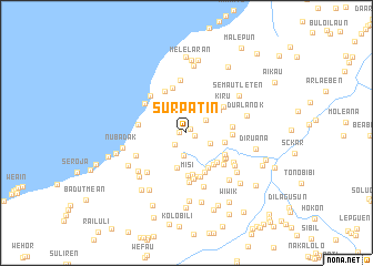 map of Surpatin