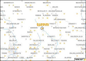 map of Surpini