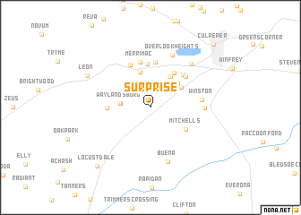 map of Surprise