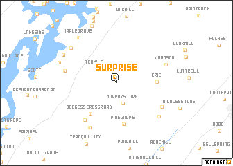 map of Surprise