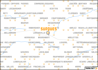 map of Surques