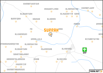 map of Şurrah