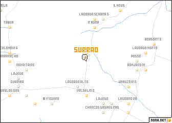 map of Surrão