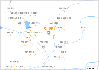 map of Surri