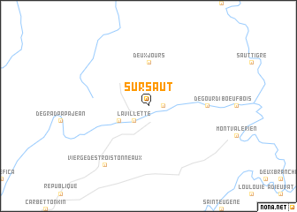 map of Sursaut