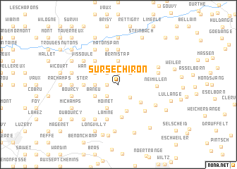 map of Sur Sechiron