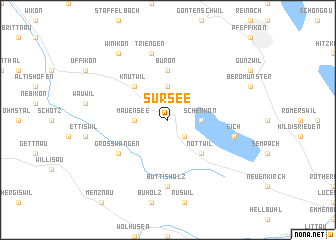 map of Sursee