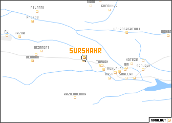 map of Surshahr