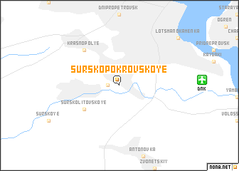 map of Sursko-Pokrovskoye