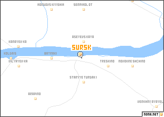 map of Sursk