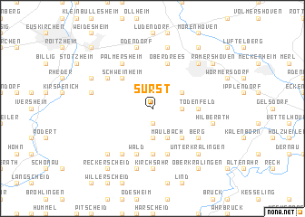 map of Sürst