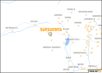 map of Sūrsurang