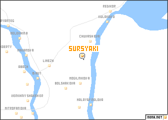 map of Sursyaki