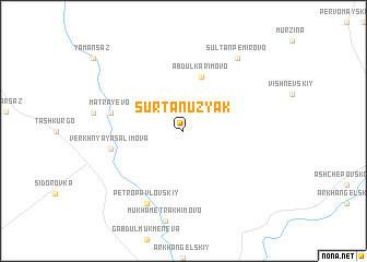 map of Surtanuzyak