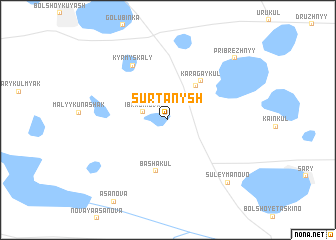map of Surtanysh