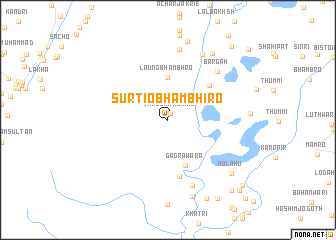 map of Surtio Bhambhiro