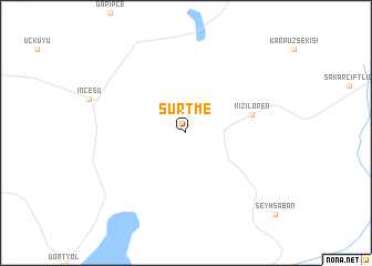 map of Sürtme