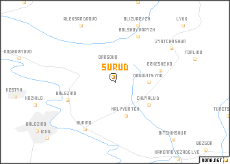 map of Surud